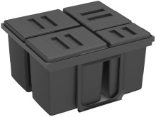 Sinks JAZZ 600 3x15 l + 1x7 l 